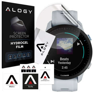 Alogy hydrogelová ochranná fólie pro chytré hodinky Garmin Forerunner 955