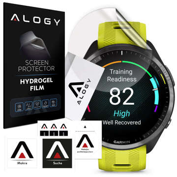 Alogy hydrogelová ochranná fólie pro chytré hodinky Garmin Forerunner 965