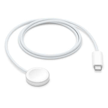 Alogy magnetický QI indukční nabíjecí kabel pro Apple Watch USB-C typ C 100cm 1M bílý