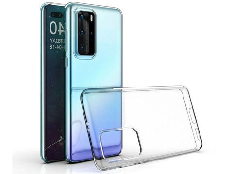 Alogy silikonové pouzdro kryt pouzdro pro Huawei P40 Pro průhledné