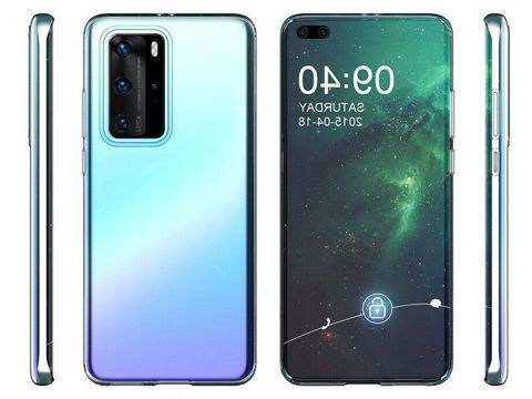 Alogy silikonové pouzdro kryt pouzdro pro Huawei P40 Pro průhledné