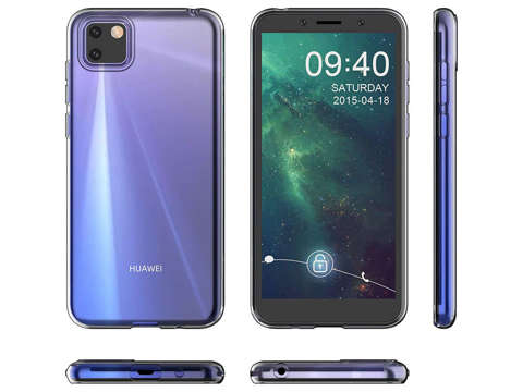 Alogy silikonové pouzdro kryt pouzdro pro Huawei Y5P průhledné