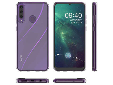 Alogy silikonové pouzdro kryt pouzdro pro Huawei Y6p průhledné