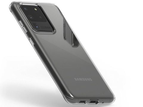 Alogy silikonové pouzdro kryt pouzdro pro Samsung Galaxy S20 Ultra transparentní
