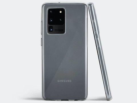 Alogy silikonové pouzdro kryt pouzdro pro Samsung Galaxy S20 Ultra transparentní