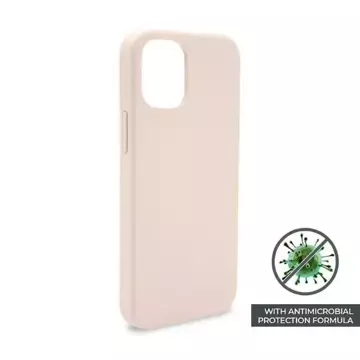 Antimikrobiální pouzdro Puro ICON pro iPhone 12 mini 5,4" růžové/růžové IPC1254ICONROSE