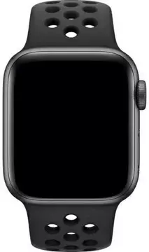 Apple Watch MX8C2FE/A řemínek 38/40/41 mm Nike Sport Brand antracitově-černý/antracitově-černý