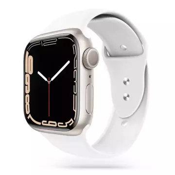 Apple Watch s ikonou Tech-protect 4/5/6/7/8/se (38/40/41 mm) bílá