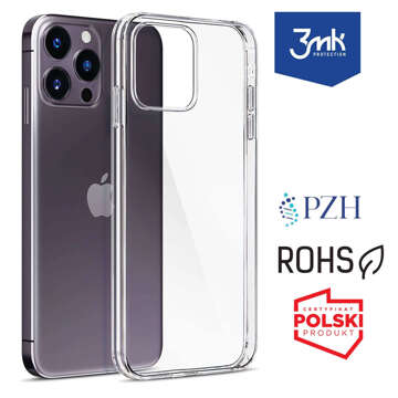 Apple iPhone 15 Pro - 3mk průhledné pouzdro