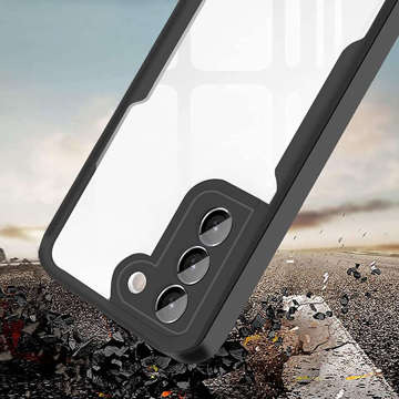 Armored 360 Case Alogy Armor Phone Case pro Samsung Galaxy S21 FE / 5G černé