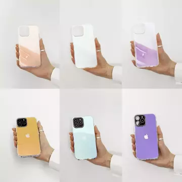 Aurora Case Case pro Samsung Galaxy A53 5G Iridescent Gel Cover Purple