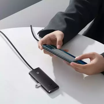 BASEUS Adaptér HUB USB-C do 4x USB-A 100cm