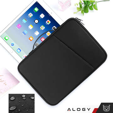 Bag Etui krycí pouzdro na tablet 11 palců na tablety univerzální pouzdro Alogy Slide Black