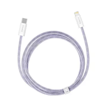 Baseus Dynamic 2 Series rychlonabíjecí kabel USB-C - Lightning 20W 480Mbps 1m fialový