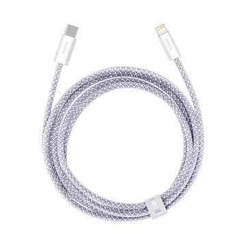 Baseus Dynamic 2 Series rychlonabíjecí kabel USB-C - Lightning 20W 480Mbps 2m fialový