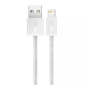 Baseus Dynamic USB to Lightning kabel, 2,4A, 1m (bílý)