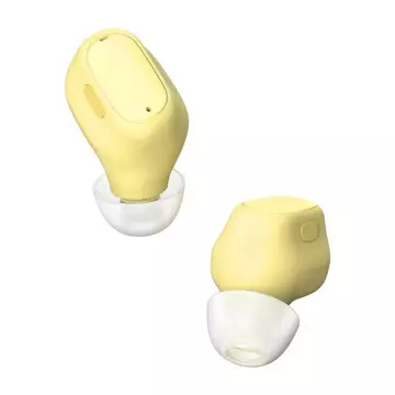 Baseus Encok WM01 bezdrátová sluchátka (žlutá)
