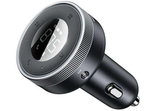 Baseus Enjoy Car Charger 3,4A FM vysílač černý