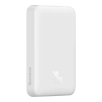 Baseus Magnetic Mini Powerbank 10000mAh 20W (bílá)