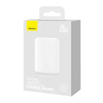 Baseus Magnetic Mini Powerbank 10000mAh 20W (bílá)