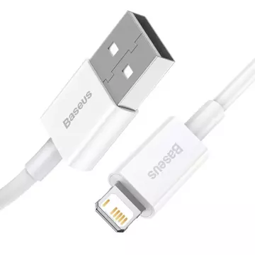 Baseus Superior USB - Lightning 2,4A 2m kabel Bílý (CALYS-C02)
