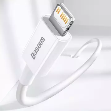 Baseus Superior USB Type C kabel - Lightning Power Delivery 20 W 1 m Bílá (CATLYS-A02)