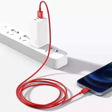 Baseus Superior USB kabel - Lightning 2,4 A 1 m červený (CALYS-A09)