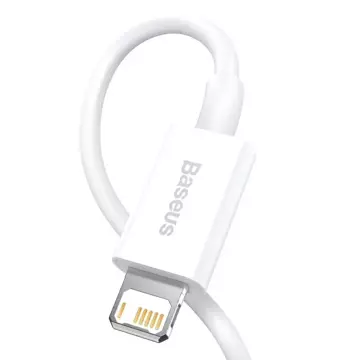 Baseus Superior USB kabel - Lightning 2,4A 1,5 m bílý (CALYS-B02)