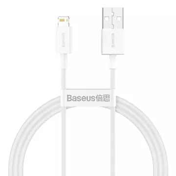 Baseus Superior USB kabel - Lightning 2,4A 1 m bílý (CALYS-A02)