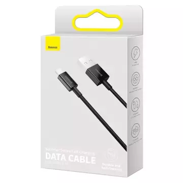 Baseus Superior kabel USB - micro USB pro rychlé nabíjení 2A 1m černý (CAMYS-01)