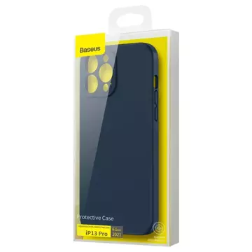 Baseus Tekuté gelové pouzdro Silikonový kryt pro iPhone 13 Pro Modrý (ARYT000703)