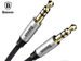 Baseus Yiven M30 audio kabel mini Jack 3,5mm 1m černý