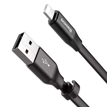 Baseus svižný lightning kabel 23cm šedý