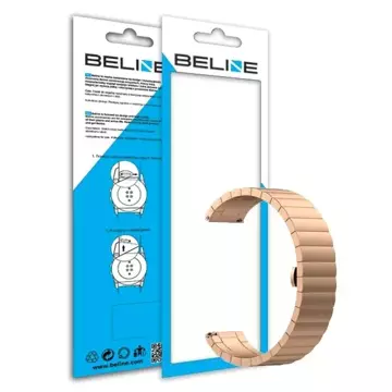 Beline Smartwatch Strap Beauty Strap Univerzální pro 20mm Rose Gold/Rose Gold