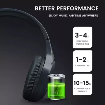 Bezdrátová Bluetooth sluchátka Somostel Gaming Stereo SMS-CJ08 Červená