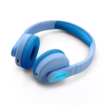 Bezdrátová Bluetooth sluchátka do uší Philips pro děti, modrá Tak4206bl/00