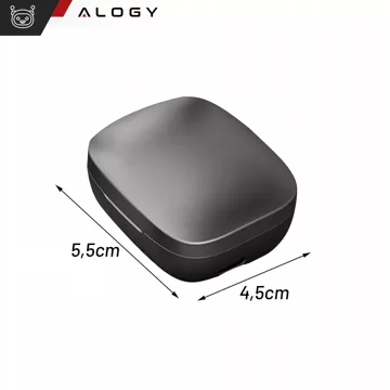 Bezdrátová herní sluchátka TWS Bluetooth 5.0 HiFi Stereo pro hráče s pouzdrem PowerBank Black