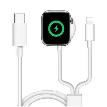 Bezdrátová indukční nabíječka 3v1 Qi 3.0 Fast pro Samsung S22 S23 S24 Galaxy Watch Buds Station černá