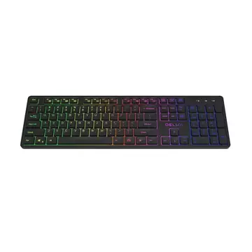 Bezdrátová klávesnice Delux SK800GL 2,4G Silent RGB