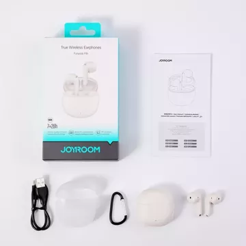 Bezdrátová sluchátka TWS Joyroom Funpods Series JR-FB1 Bluetooth 5.3 – béžová