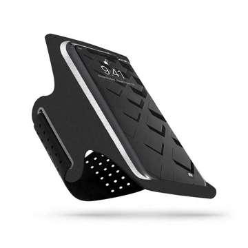 Běžecké pouzdro Sport ArmBand 6,5palcový voděodolný náramek na telefon Black