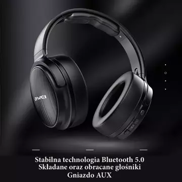 Bluetooth sluchátka AWEI A780BL černá