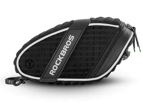 Brašna na pouzdro, podsedlová taška na kolo RockBros C16-BK Black