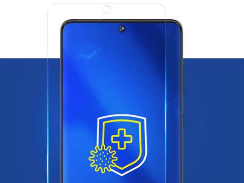 Celoobrazovková antivirová fólie Silver Protection 3mk 7H pro Galaxy S21