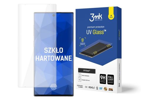 Celoobrazovkové tvrzené sklo 3mk UV Glass RS pro Samsung Galaxy Note 10