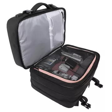 Cestovní batoh Bange BackPack business rozšiřitelný batoh Prostorná taška na 17,3" notebook s USB portem Černá