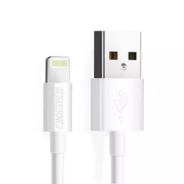 Choetech MFI USB kabel - Lightning 1,2 m bílý (IP0026 bílý)