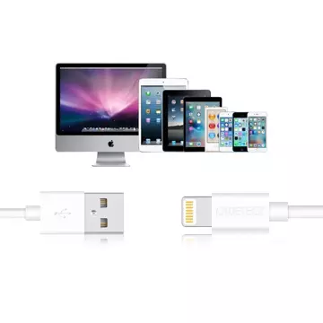 Choetech MFI USB kabel - Lightning 1,2 m bílý (IP0026 bílý)