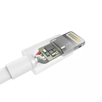 Choetech MFI USB kabel - Lightning 1,2 m bílý (IP0026 bílý)