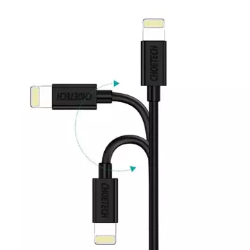 Choetech MFI USB kabel - Lightning 1,2 m bílý (IP0026 bílý)